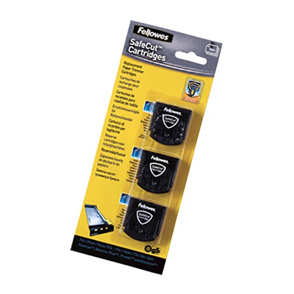 Fellowes Safecut Replacement Blades - 3 Styles (Wavy/Perforated/Fold)